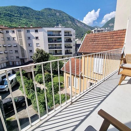 #Dd L'Ecrin Studio Ile Verte Balcony Grenoble Exterior photo